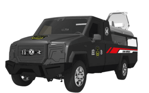 多功能无人艇运输车